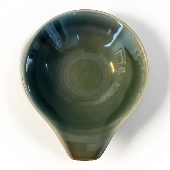 Russell Wright American Modern Seafoam Blue Lug 6in Bowl - Picture 2 of 4